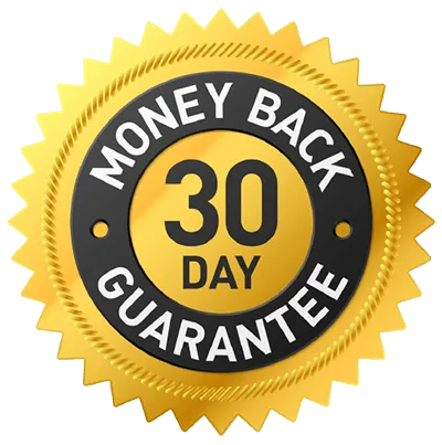 30 days money back guarantee